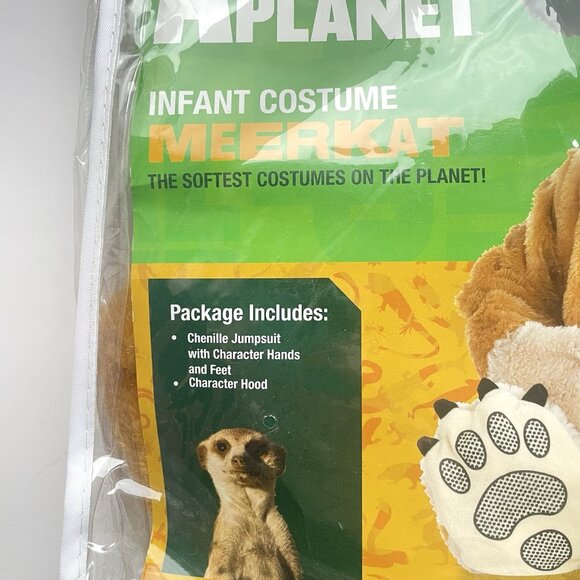 Animal Planet Meerkat Costume For Kids 18-24 Months - Jungle Outfit Baby Infant - Picture 3 of 9